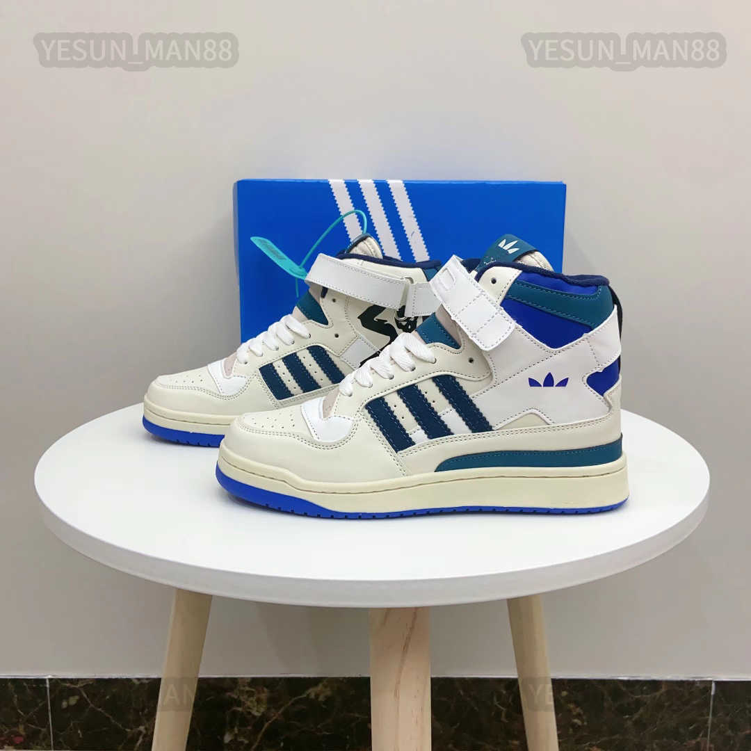 

Designer Luxury Forum 84 Sneaker Classic Clovers White And Blue Casual High Platform Shoes Mens Womens Outdoor Gym Run Zapatos Baskeball Shoe