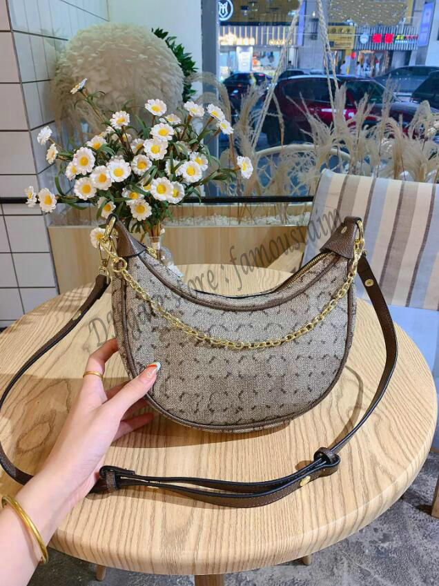

WF designer Loop Cross Body Handbag Shoulder Bag Collection Half-Moon Baguette Croissant Bag Monograms Chain designers G Brand Womens Handbags Purses Totes Wallet, 01