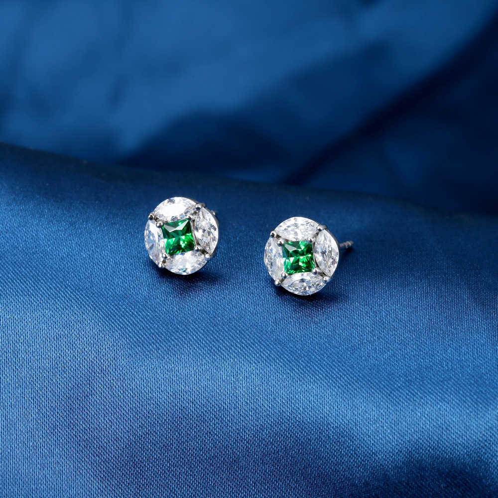 

Earing 925 fashion simple sterling silver lady feel 925 earrings