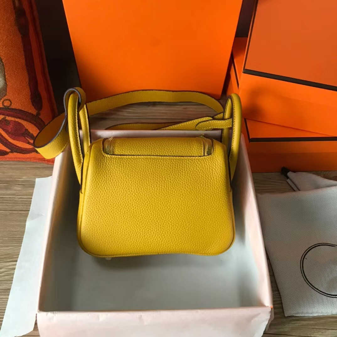 

Lindys Original Designer Luxury Bags bag 2023 summer new high quality TC leather doctor H family 20 shoulder messenger TGXB, Orange6