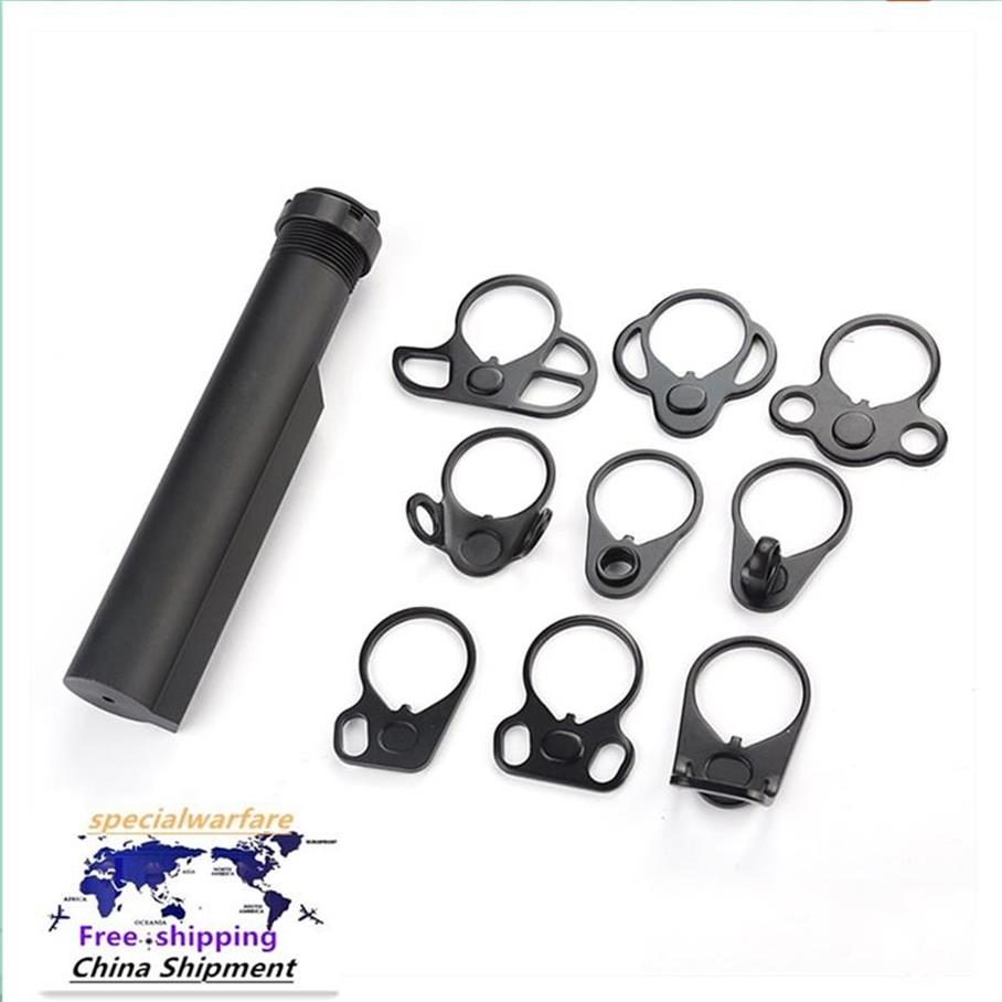 

AR15 M16 hunting accessories aluminum alloy buffer tube back plate hoo2650