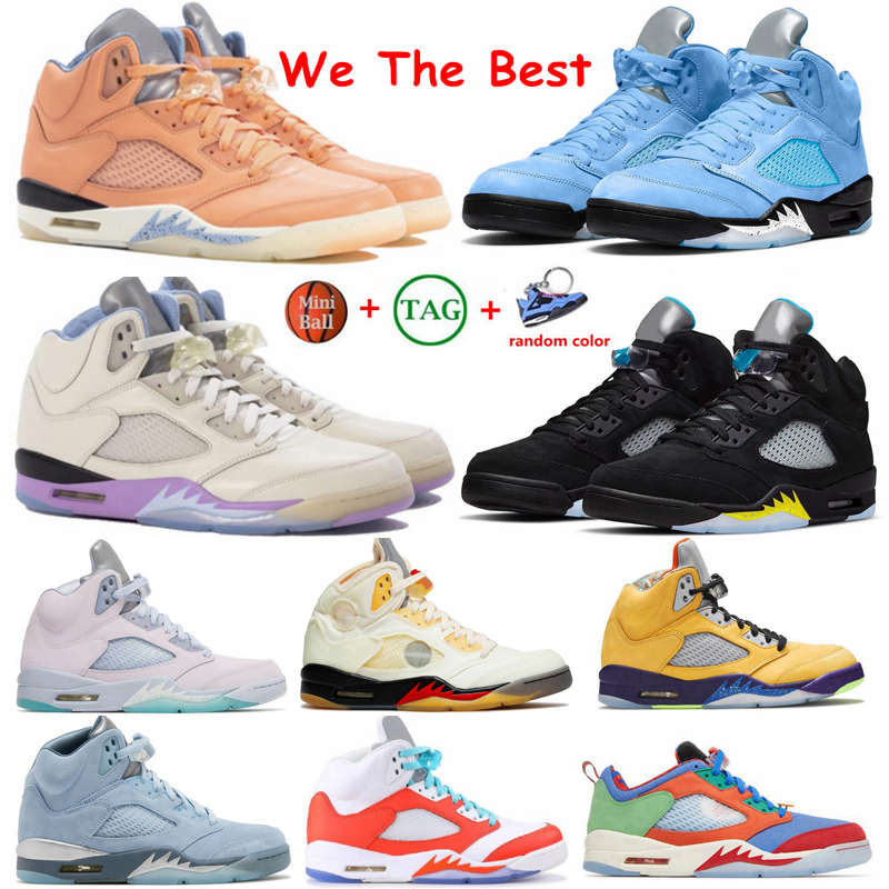 

Basketball Shoes Jumpman 5s Retro Men 5 Dark Concord Racer Blue Raging Aqua Bull Red Suede Jorden Horizon Sail What The Easter Mens Trainers Sports Sneakers size 40-47, 02#