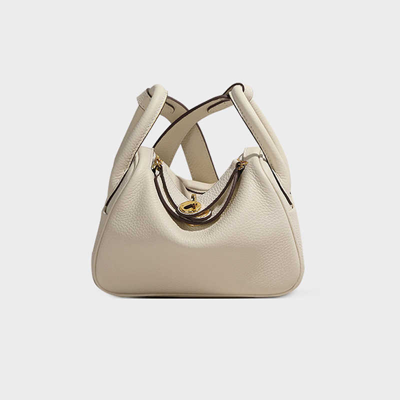 

Mini Luxury Bags Original Designer Lindys headband togo cow leather 2023 new doctor's bag women's fashion shoulder diagonal hand 2OBQ, Black large