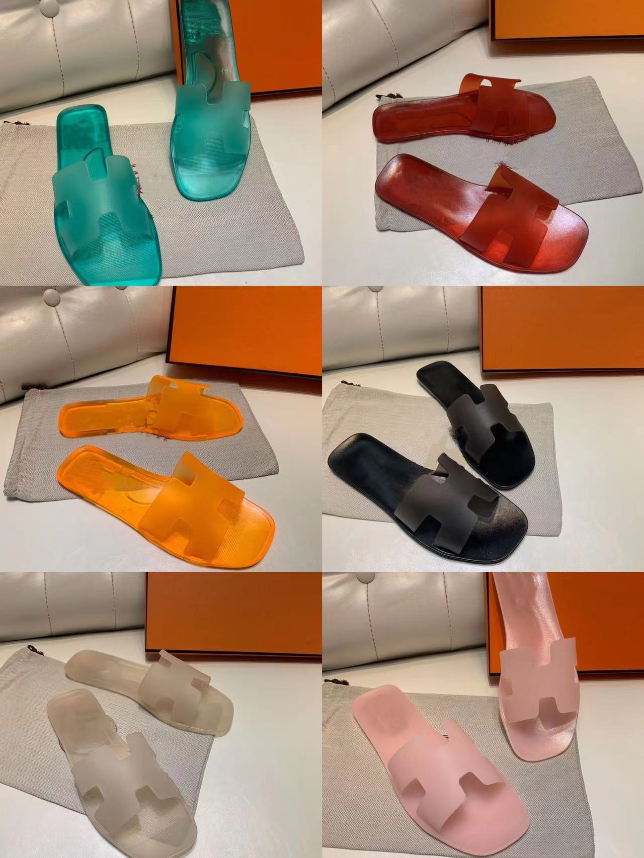 

2023 Slippers summer women's new h drag leisure beach slippers outdoor tide brand jelly flip-flops, Mode other model contact with us