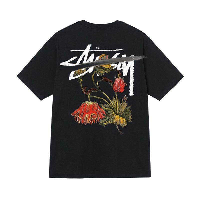 

Designer Classic stussys T shirts tops Summer tshirt Luxury fashion brand STUSSYS T Shirts Mens Womens short sleeved alphabet Dice pattern printed hm, 14