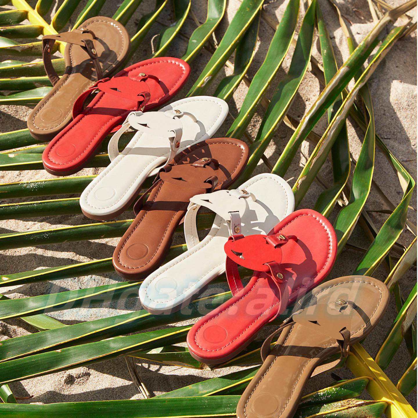 

luxury designer thong slipper woody MILLER SOFT leather sandal flip flop wood Ladies Fashion Casual Female Flats Slides Beach for women, #4