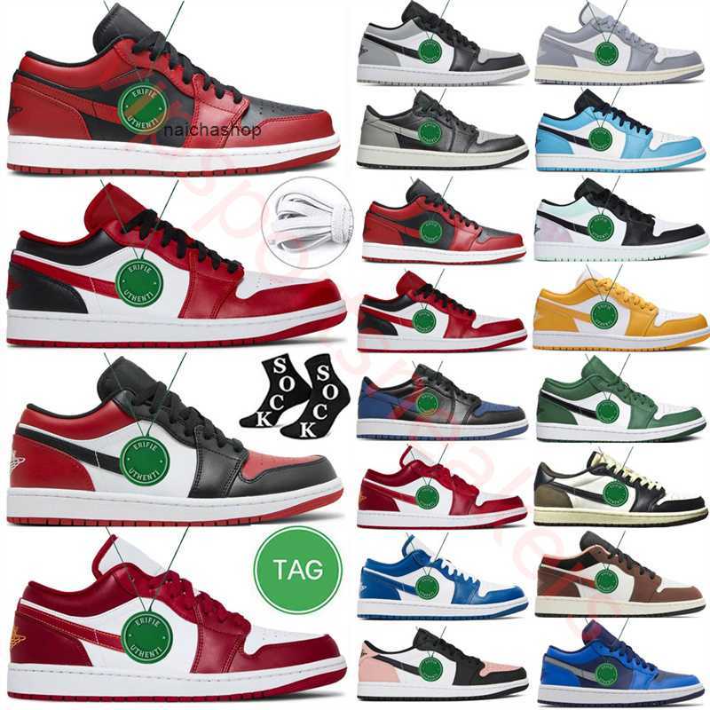 

Men Women Low jordens 1s Basketball Shoes designer air jumpman 1 travis scotts Reverse Mocha Sail Black Phantom cool Grey Bred Shadow Toe JORDEN JORDON, Color # 6