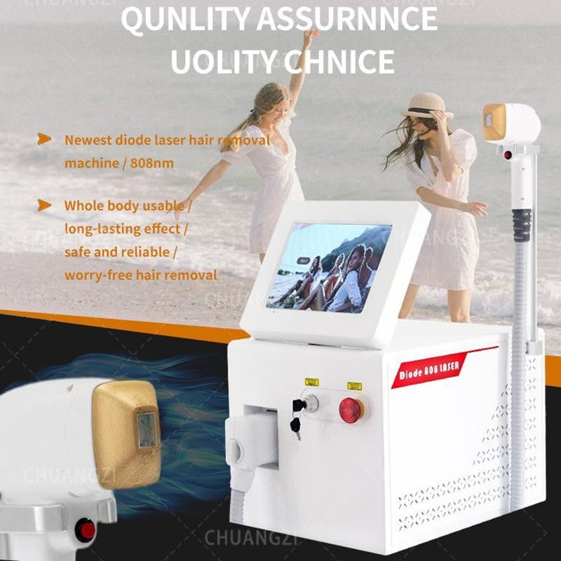 

2023 new Hair Removal 808nm Diode Laser 755 808 1064 Epilator Hair Removal PortableDevice Ice Platinum