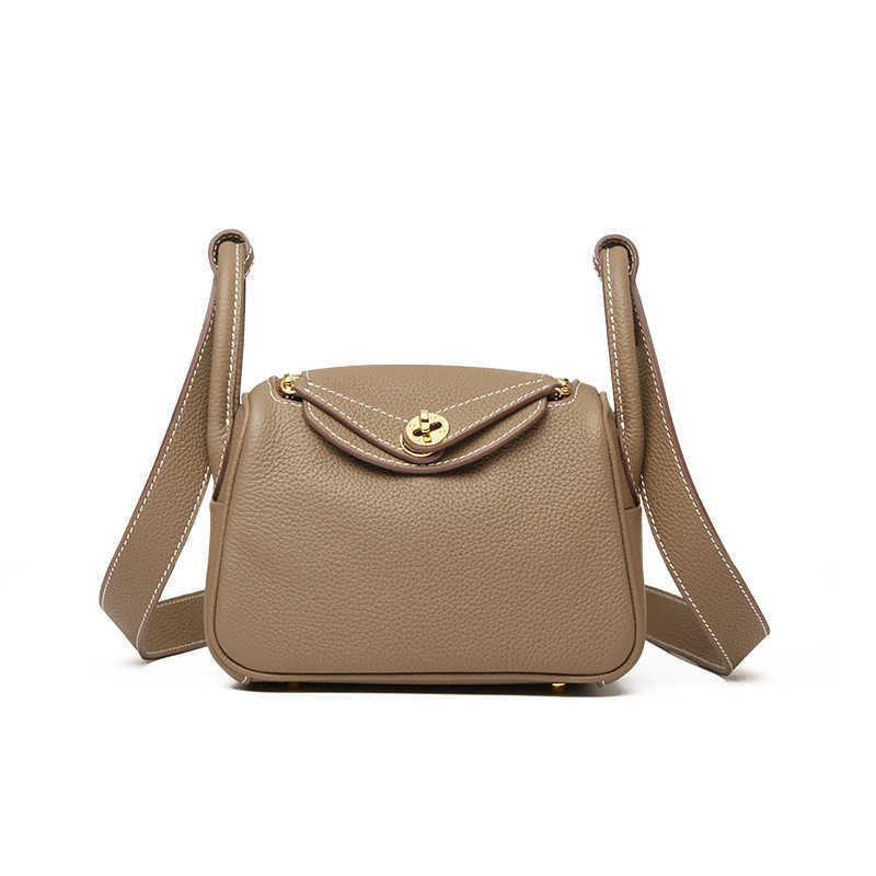 

Female Luxury Designer Bags Original bag New lychee pattern cowhide Lindys pillow fashion wide shoulder strap single messenger doctor 1 T8S9, White8