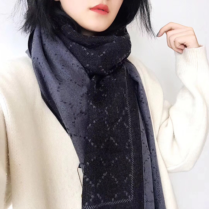 Designer winter Women Scarf Fashion Lady designer Scarves letter Print Soft Shawls Pashmina Foulard Femme Long Size Pashmina Free Ship-image-848694873