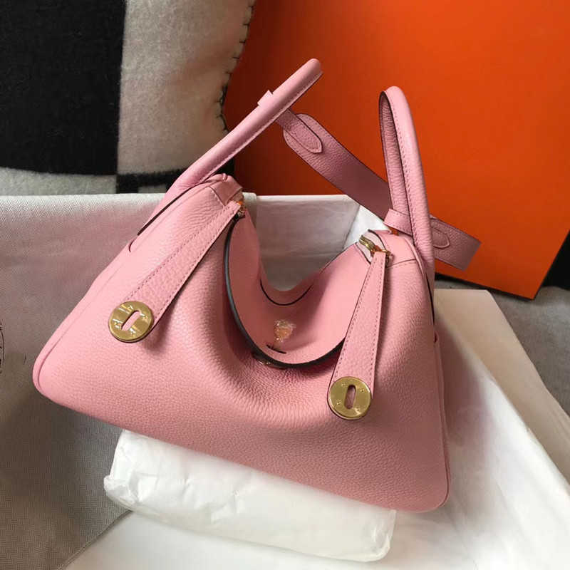

H Luxury Designer Bags Original family's new 2023 Lindys cowhide mini doctor's bag single-shoulder cross-body portable women's pillow 6 HPVN, Color 11
