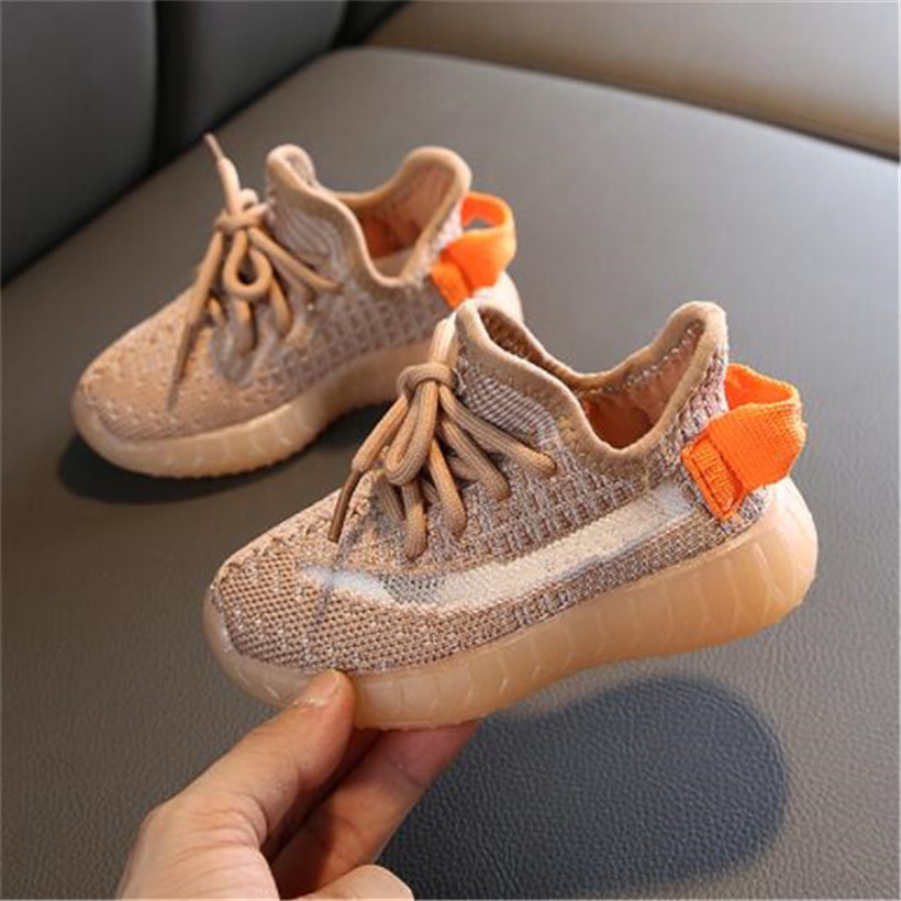 

Outdoor Kids Athletic Shoes Designer Flying Woven Run Sports Shoe Toddler Infant Fashion Sneakers Children Youth Boys Girls Chaussures Pour Enfants, Black