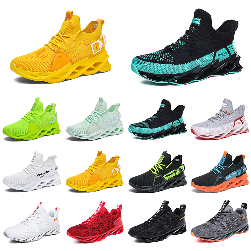 

running shoes for men breathable trainers General Cargo black sky blue teal green tour yellow mens fashion sports sneakers free sixty