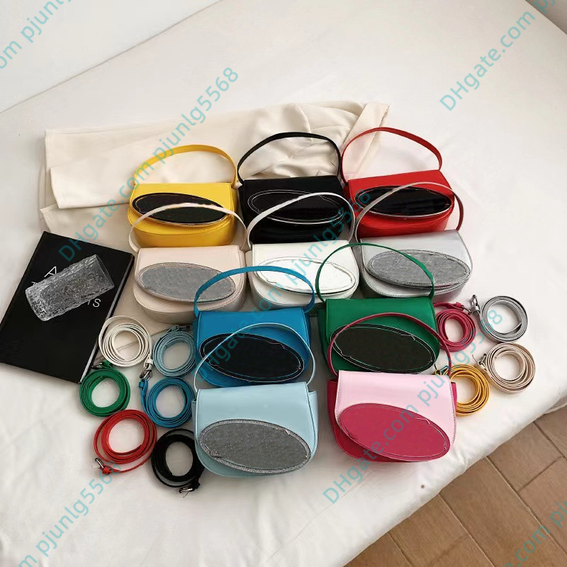 

Leather 1DR Bag designer luxurys handbags woman polychrome crossbody Shoulders bag Fashion style totes classics hobo purses, White