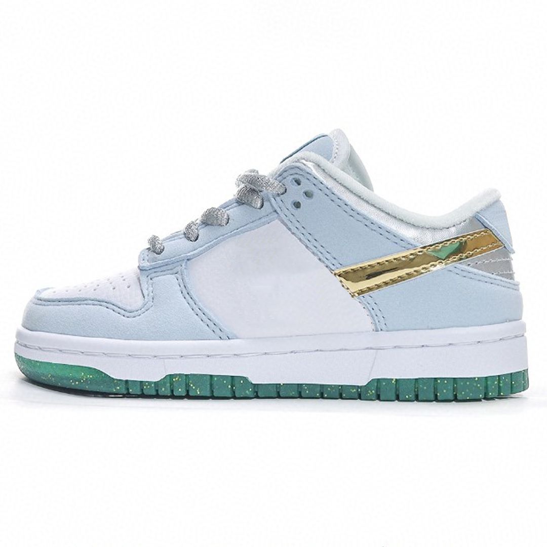 

Kids Shoes Low Running UNC Triple Pink Panda Orange Sb Dunks Lows Grey Fog White Black Team Green Grade School Boys Girls Youth Children Sports Trainers, Gift