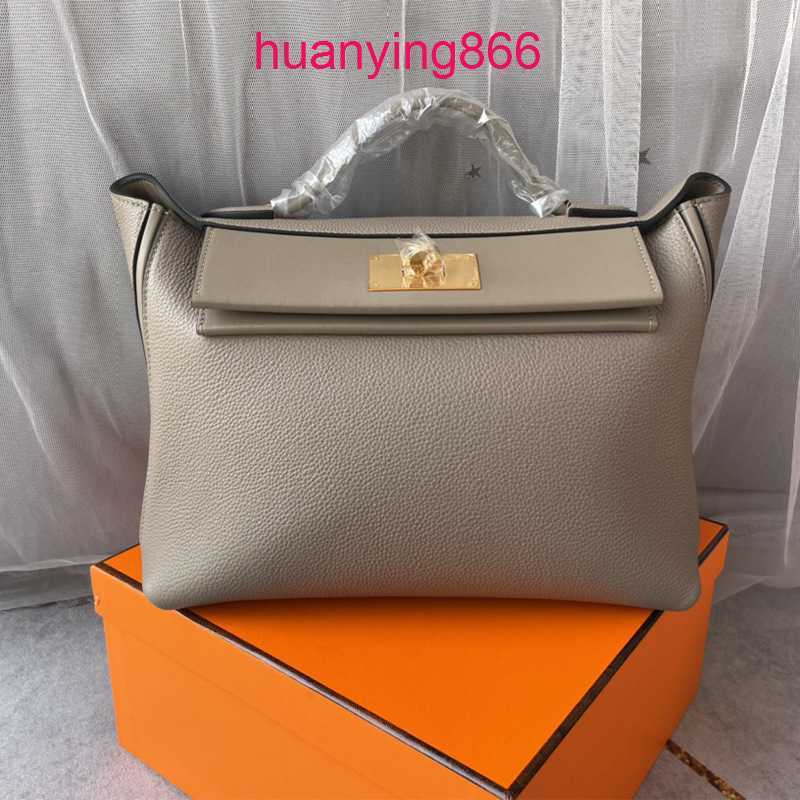 

Original Edition 8a for Bags Designer Herms's Woman Spring New Handmade Wax Thread 2424 Kelys's Cowhide Dumpling Single-shoulder Cross-sleeve Wing Handbag Girl C7D0, Brown4