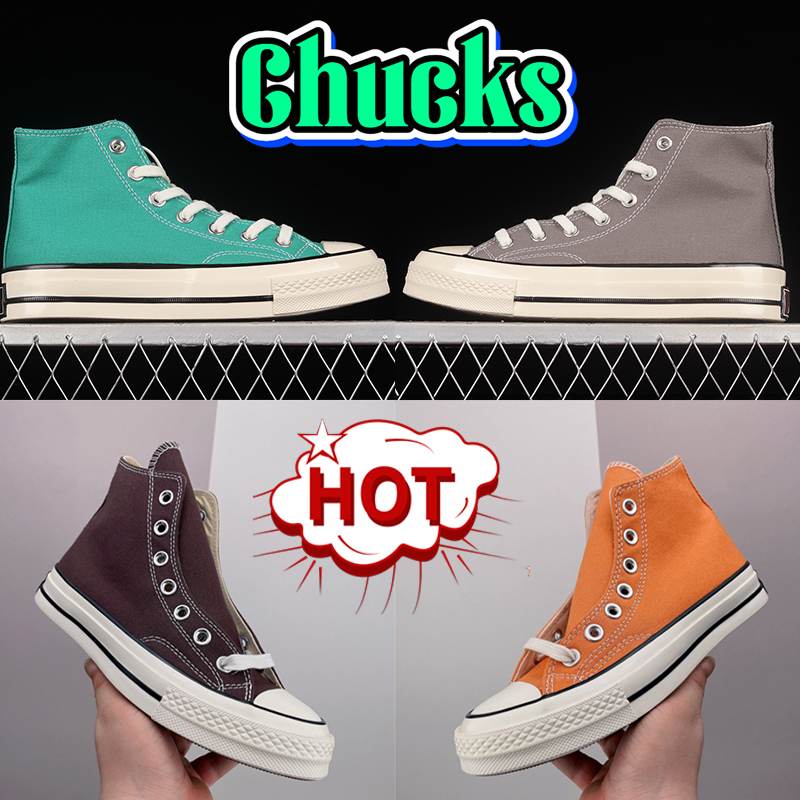 

Designer canvas shoes women Casual Shoes Chucks All Star 70 sneakers 2023 High Ox Black White Dark Root Sunflower classic fashion platform mens womens trainers, 3# hi field surplus
