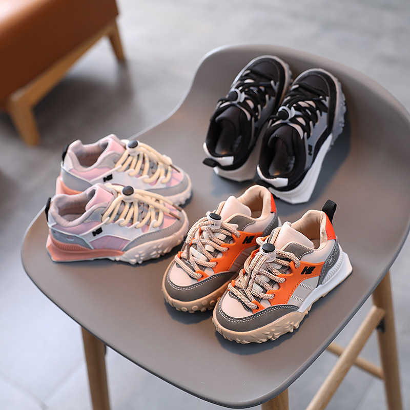 

Athletic Outdoor Children Sports Shoes Girls and Boys Casual Breathable Outdoor Sneakers Lighted Kids Spring Autumn chaussures G230311, Khaki