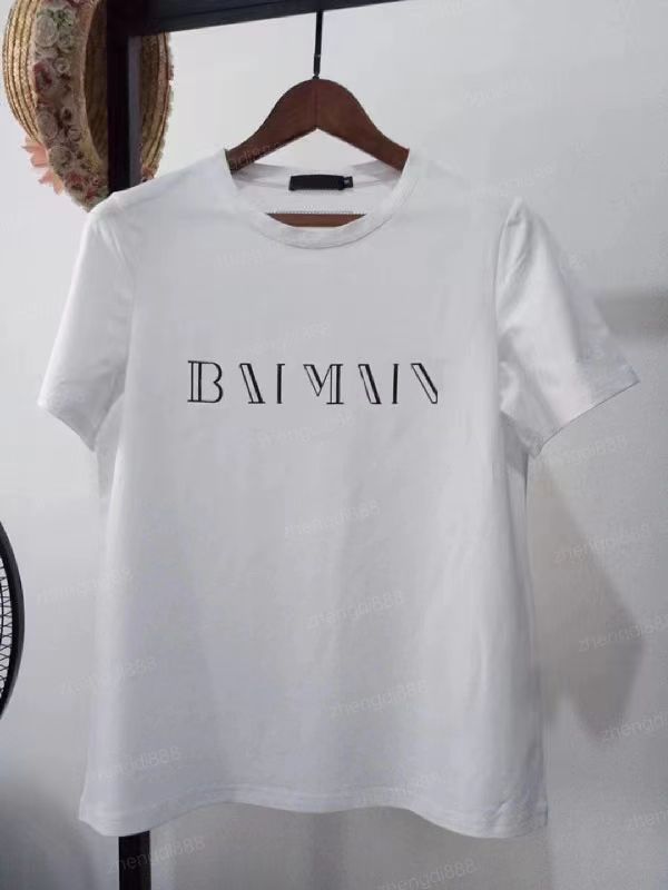 

Luxury TShirt Women Designer Mens T Shirts Short Breathable Anti-Pilling Crew Neck Summer Fashion Casual with Brand Letter Print High Quality Designers t-shirt -4XL, White