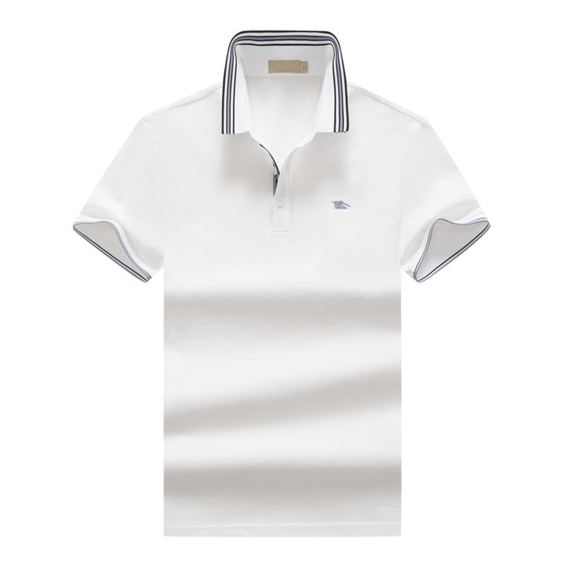 

Men's short-sleeved POLO shirt 2023 summer new lapel casual embroidered luxury top T-shirt for men, Orange