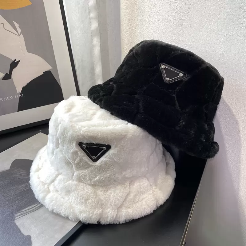 Chapeau pelucheux de haute qualité en poils de lapin, casquette classique, mode hiver 2022