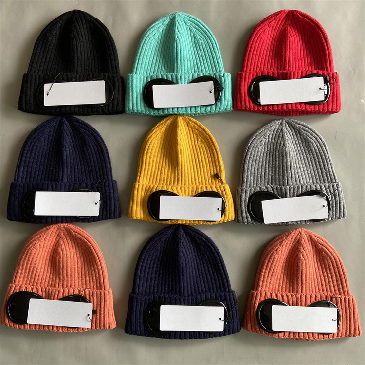 Cotton Goggle Beanie Hat Windproof Cap Ribbed knit Outdoor Keep Warm Beanies Man Women Glasses Hats Hard-wearing-image-849034978