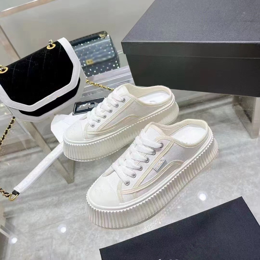 

2023 Designer shoes designer guide restoring ancient ways of high quality fabric rubber shoes black women sports women's fashion men's leather lace white shoe -8