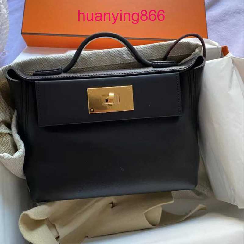 

Bags Designer for Herms's Woman h Family Mini 21cm Kelys's 2023 New Women's Versatile Single Shoulder Messenger Multi-function Handbag ZQVR, Black5