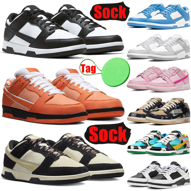 

Running shoes for mens womens sneakers shoe Orange Lobster Reverse Panda UNC University Blue GAI Grey Fog Coast Phillies Triple Pink trainers runners, #22 black suede 36-45