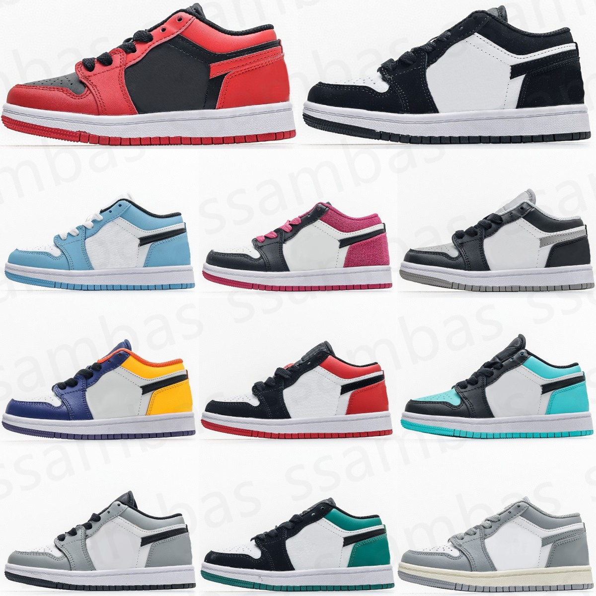 

Basketball Low Designer Shoes Sneakers 1 Children Big 1s Kids Boys Girls Bred Toddlers Black Running Sport Trainers Kid Shoe Youth Grey Outdoor Athletic Sneaker