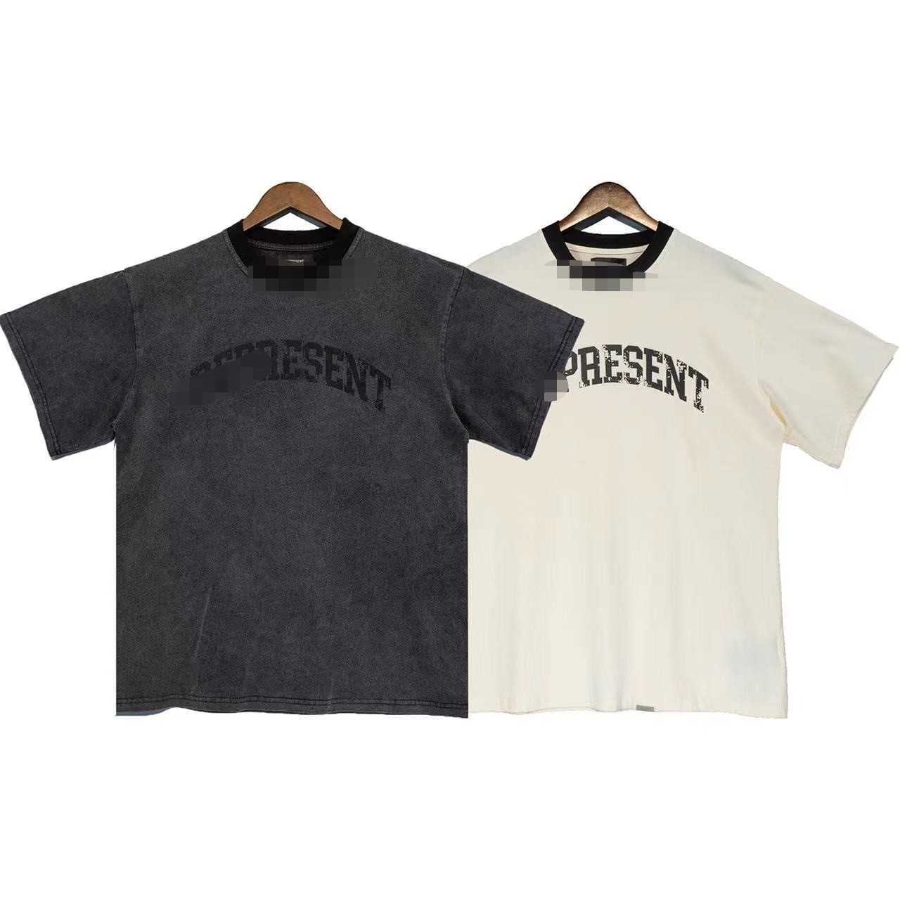 

Men' T-Shirts The correct version of rEPRESENT letter-printed high-street loose casual T-shirt for men and women' worn short sleevesA7JM, Black5