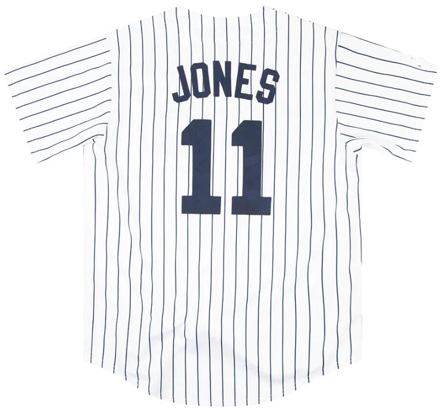 

Stitched Baseball Jerseys 11 Jacque Jones Mitchell Ness jersey 2004 Men Women Youth S-4XL retro jersey