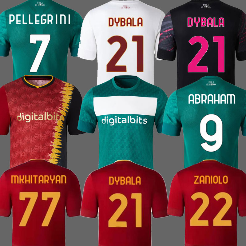 

22 23 roma Legacy SOCCER JERSEYS Aries Collection DYBALA home belotti CELIK Pellegrini Abraham 2022 2023 Wijnaldum Zaniolo men kids kit FOOTBALL Uniform 12627, League away