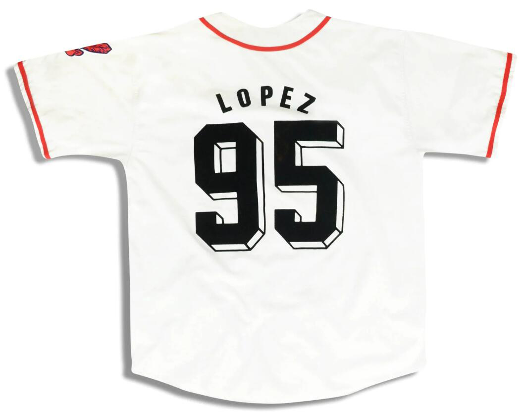 

Stitched Baseball Jerseys 95 Lopez Mitchell Ness jersey 1995 Men Women Youth S-4XL retro jersey