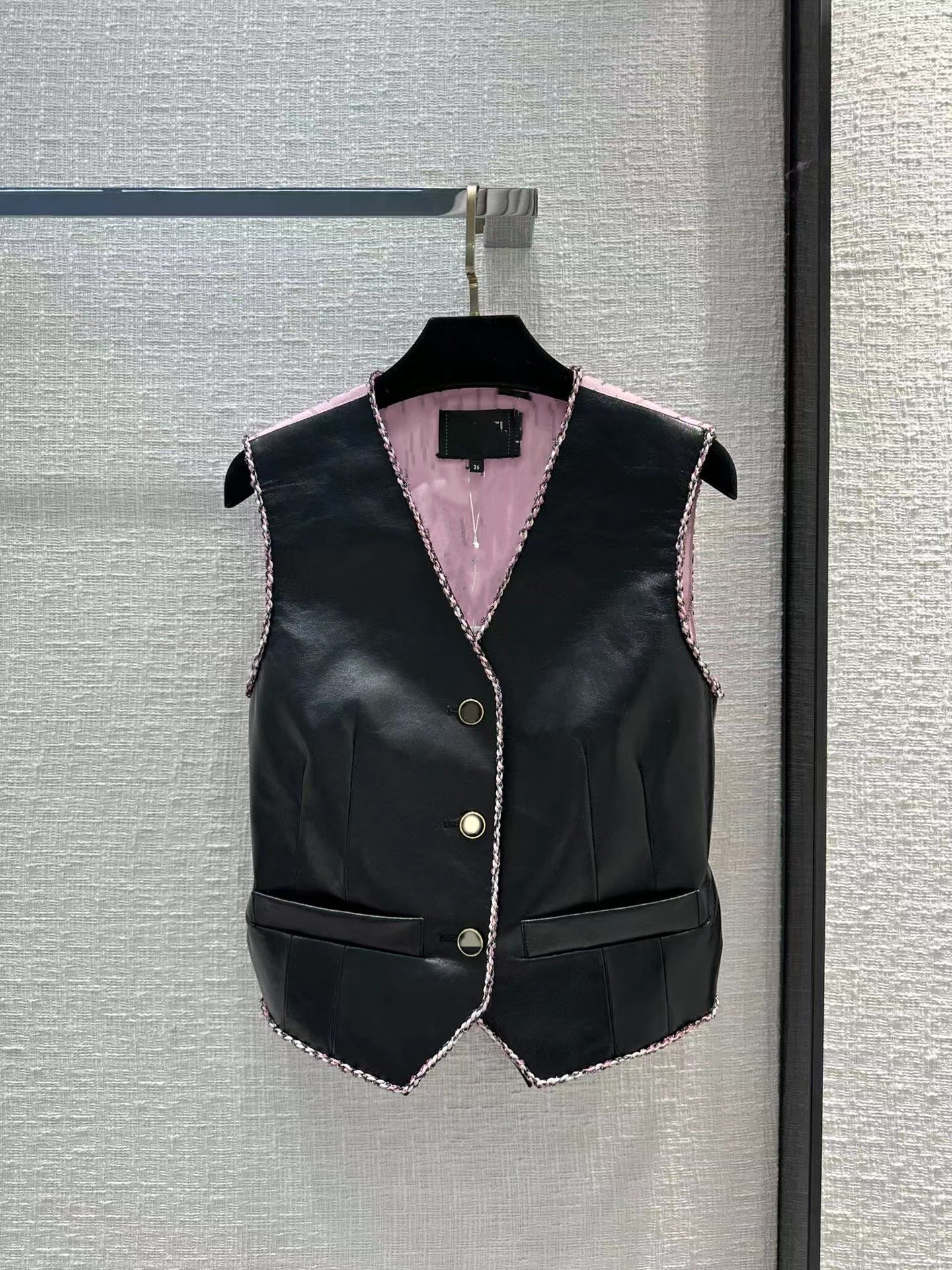 

Women' Jackets 2023 New Spring Summer V-Neck Designer Coats Brand Same Style Tops 0311-19, White