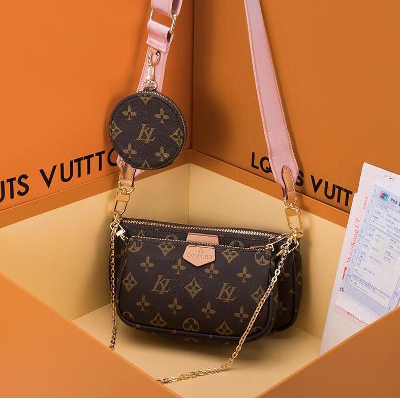 

2023 Genuine Leather designer bags wallet Women Classic Pochette Felicie Bag Luxurys louise Handbags Shoulder handbag Clutch Tote Messenger viuton Purse, As photo