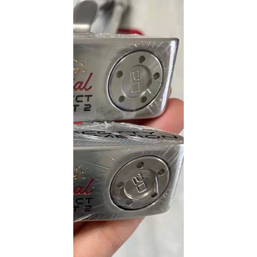 

spe 2 golf putter club with head cover and wrench for man and woman