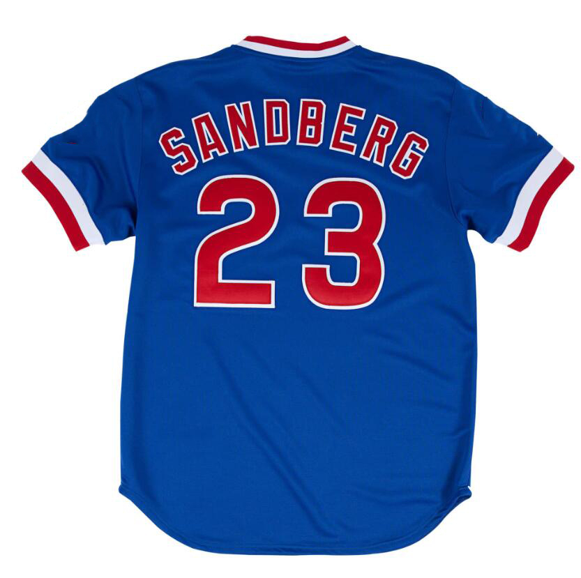 

Stitched Baseball Jerseys 23 Ryne Sandberg Mitchell Ness jersey 1984 1987 Men Women Youth S-4XL retro jersey