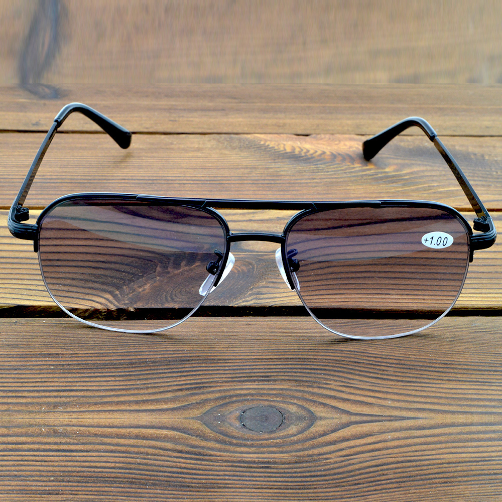 

Reading Glasses Oversized Gradient Gray Lens Anti-sunlight Indoor N Outdoor See Near N Far Progressive Multi-focus Reading Sunglasses 0.75 To4 230310