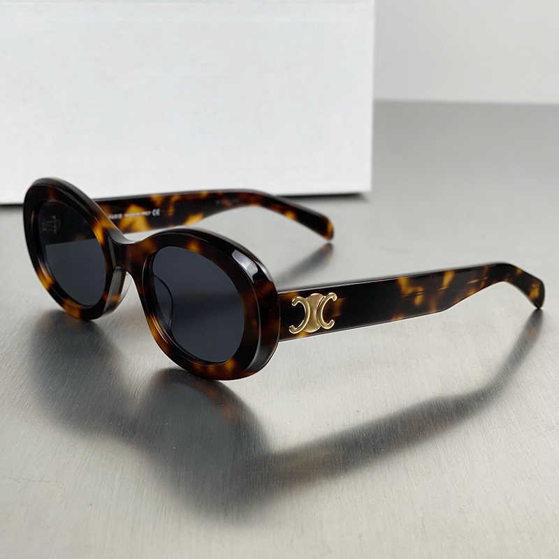 

Fashion Sunglass for Women High-end Cat Eye Sunglasses Designer 100% UV Blocking Letter C D Web Celebrity Same Style Eyewear Women