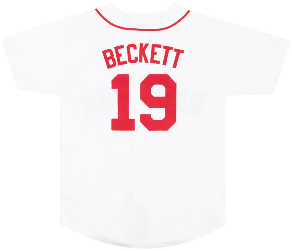 

Stitched Baseball Jerseys 19 Josh Beckett Mitchell Ness jersey 2007 Men Women Youth S-4XL retro jersey