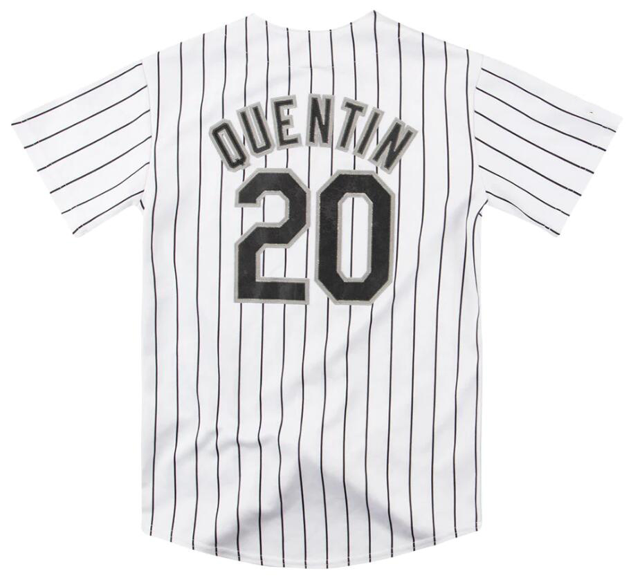 

Stitched Baseball Jerseys 20 Carlos Quentin Mitchell Ness jersey 2009 black Men Women Youth S-4XL retro jersey