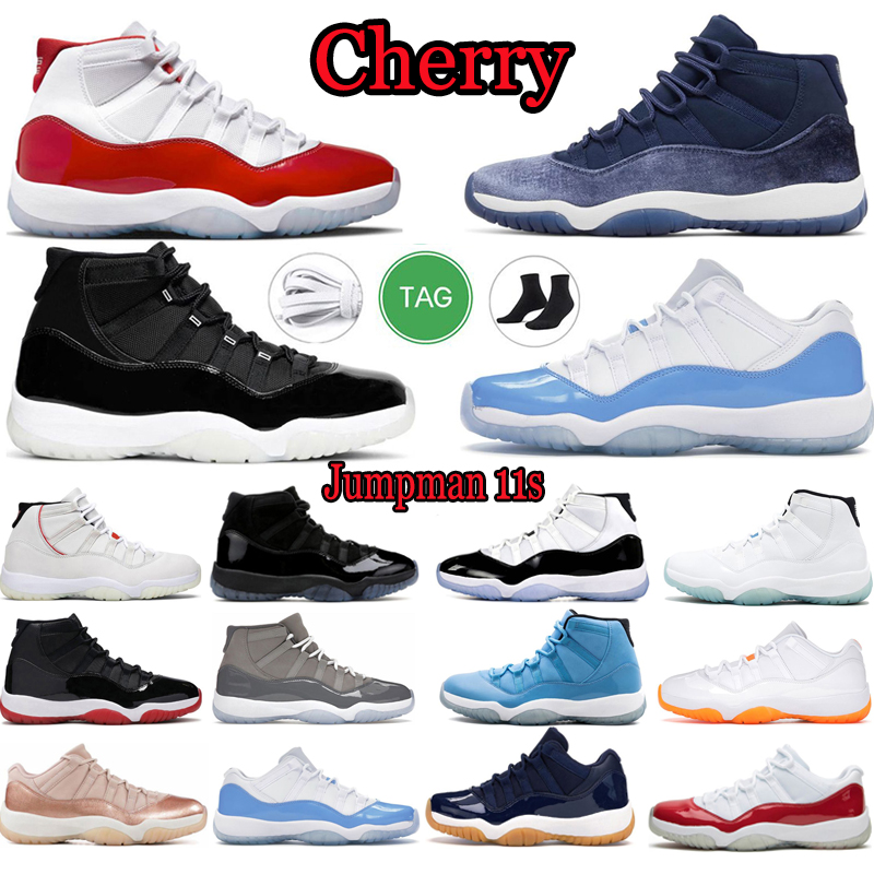 

Jumpman 11s Basketball Shoes Men Women 11 Low OG Legend Blue Cool Grey Starry Sky Space Jam Jubilee Fashion Designer Trainers Walking Sports Sneakers Size 36-47, #30 navy gum 40-47