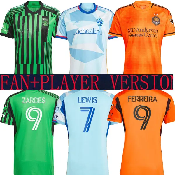 

austin fc colorado 2023 rapids houston soccer jerseys dynamo home away DRIUSSI 10 FAGUNDEZ 14 RIGONI 7 ZARDES 9 H.HERRERA football shirts CARRASQUILLA 20 FERREIRA
