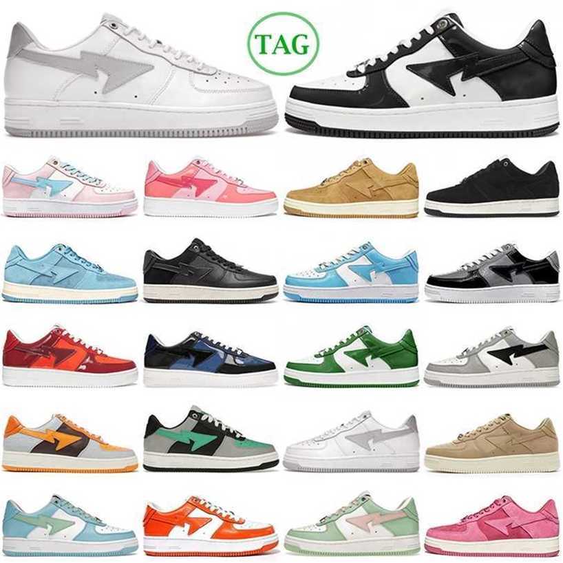 

casual shoes men women bapestas sk8 low Black White Beige Suede Camo Blue Tokyo Grey Orange Pink Pastel Pink scarpe mens trainers womens outdoor designer sneake9RCZ, 36-40 pastel pink
