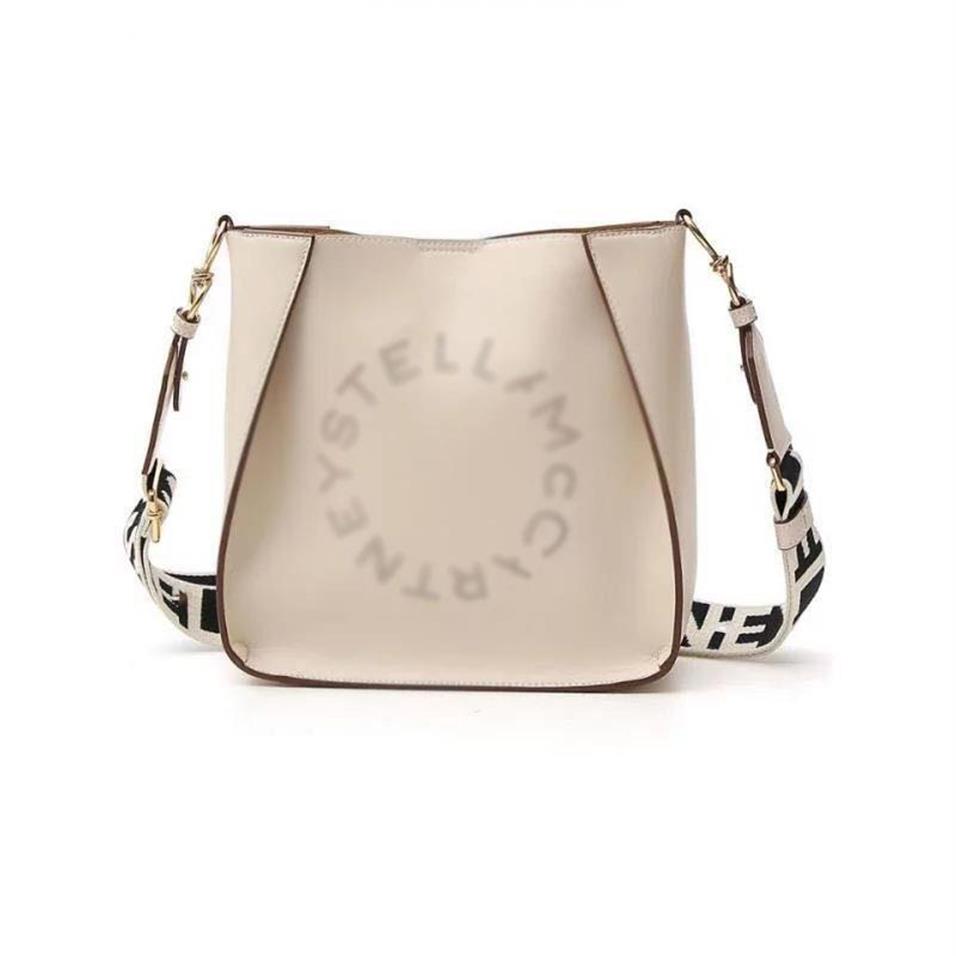 

Stella McCartney Stella McCartney women's shoulder bag PVC high-quality leather shopping bag large size handbag messenger b226Q