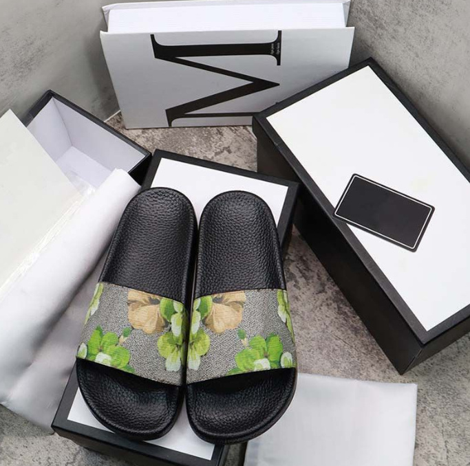 

Designer Slides Mens Women Slippers Summer Sandal Beach Slide Flat Platform Ladies Home Fashion Shoes Flip Flops Striped Tiger Bee Causal Slipper random, Color 12