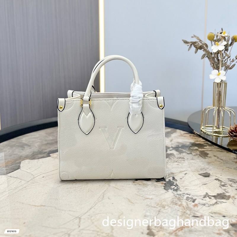 

Yayoi Kusama 2023 onthego MM Totes Shoulder Handbag bag Women Multicolor Dot designer Tie Dye Crossbody Handbags bags ON THE GO X YK Classic Tote, White embossing