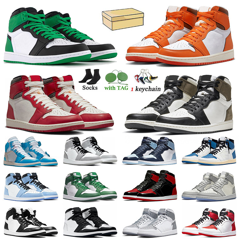 

Retro Jumpman 1 Basketball Shoes dhgate Travis Scotts Dark Mocha 1s Lucky Green Lost And Found Cactus Jack Denim Trainers Patent Bred UNC Cream Mens Women sneakers, 37 high og hyper royal 36-47