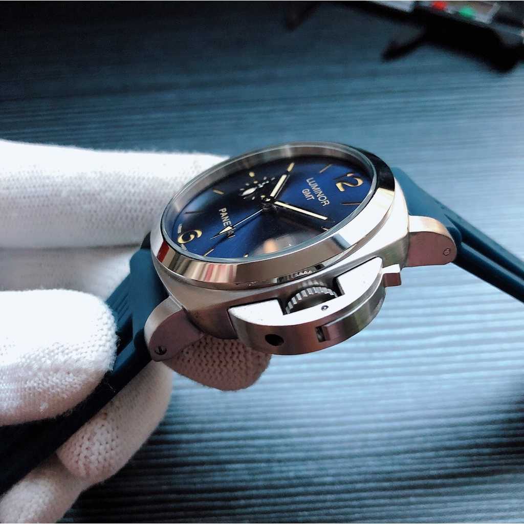 

Luxury mechanical watch Panera_ Swiss Automatic Sapphire Mirror 44mm*13mm Imported Rubber Strap Men's sports RBF7